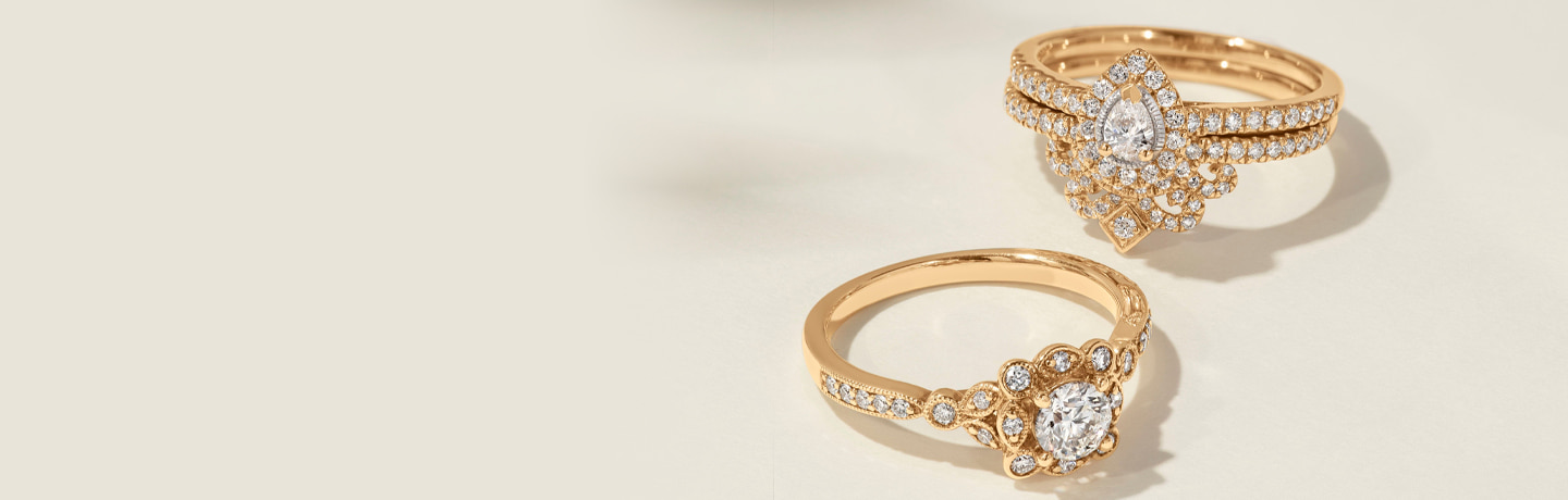 Vintage-Inspired Engagement Rings